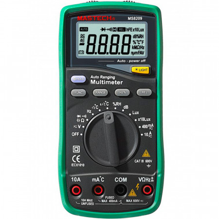 Мультиметр цифровой Mastech MS 8209 59270 КВТ