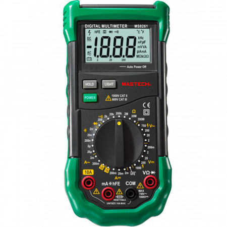 Мультиметр цифровой Mastech MS 8261 59719 КВТ