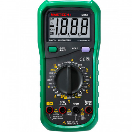 Мультиметр цифровой Mastech МY-62 58955 КВТ