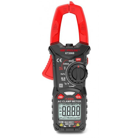 Токовые клещи цифровые KT 206B "PROLINE" 79130 КВТ