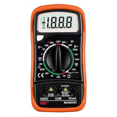 Мультиметр цифровой MAS830B 70473 КВТ
