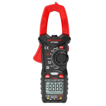Токовые клещи цифровые KT 206D "PROLINE" 80753 КВТ