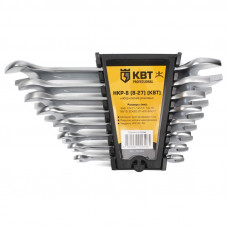 Набор гаечных рожковых ключей серии KBT-PROFESSIONAL, 8 шт., 78365 КВТ