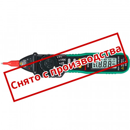 Мультиметр цифровой Mastech MS 8212А с бесконтактным пробником напряжения 65294 КВТ